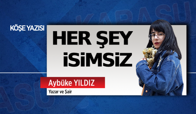 Her şey isimsiz