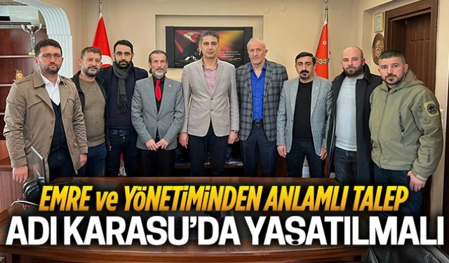 Mehmet Keskin’in adı Karasu’da yaşatılmalı