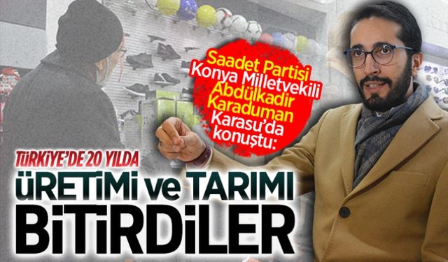 Türkiye’de üretimi ve tarımı bitirdiler