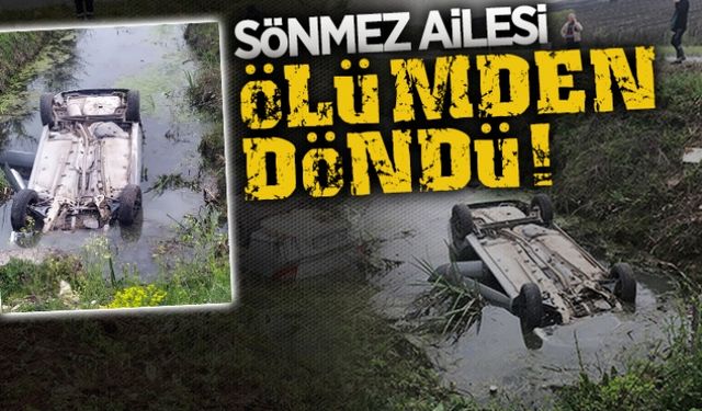 Sönmez ailesi ölümden döndü