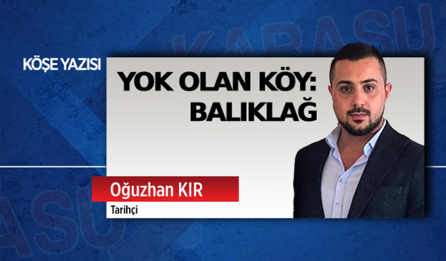 Yok olan köy: Balıklağ