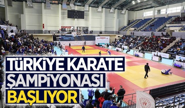 Türkiye Karate Şampiyonası başlıyor