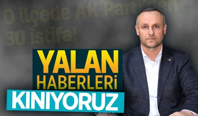 Yalan haberleri kınıyoruz