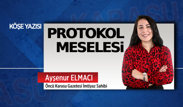 Protokol meselesi