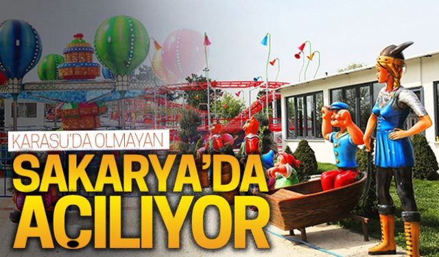 Şehrin yeni lunaparkı Sakarya Park’ta açılıyor