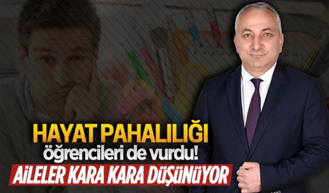 Hayat pahalılığı öğrencileri de vurdu