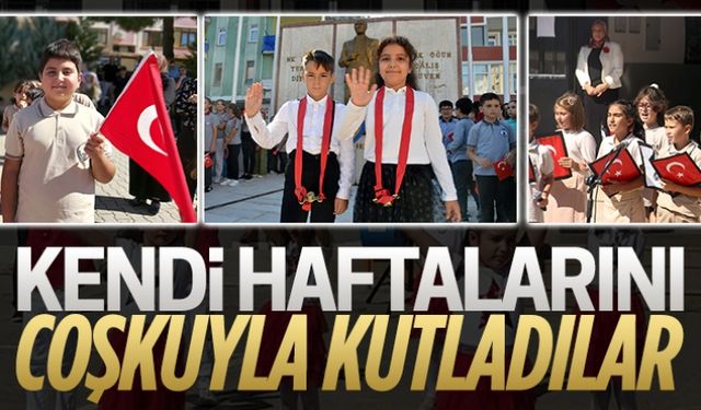 Karasu'da İlköğretim Haftası coşkuyla kutlandı