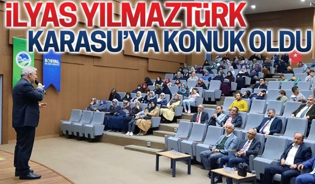 İlyas Yılmaztürk, Karasu’ya konuk oldu