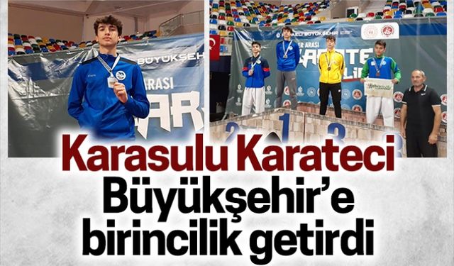 Karasulu Karateci, Büyükşehir’e birincilik getirdi