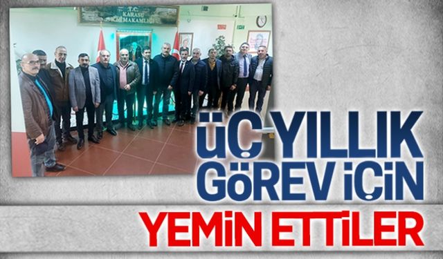 Karasu’da uzlaşmacı komisyon üyeleri seçildi