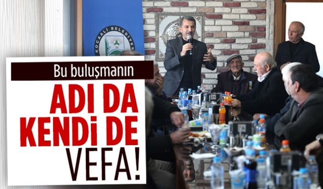 Kocaali’de Vefa Buluşmaları’nın ikincisi düzenlendi