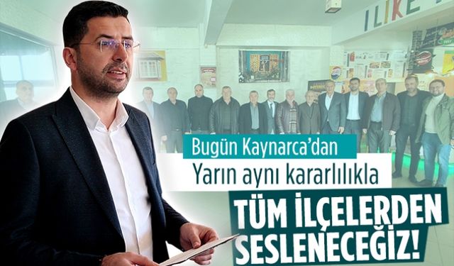 Kuzeyde milletvekili sesi Kaynarca’dan yükseldi