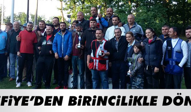 Arifiye’den birincilikle döndü