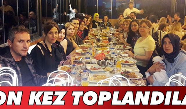 Son kez toplandılar