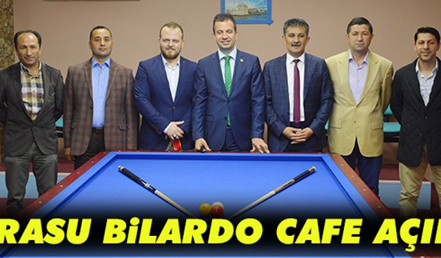 Karasu Bilardo Cafe açıldı