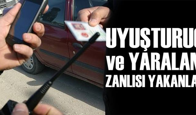 Uyuşturucu zanlısı yakalandı