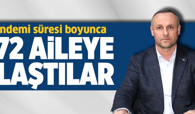 372 aileye ulaştılar