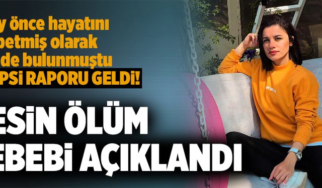 Kesim ölüm nedeni açıklandı