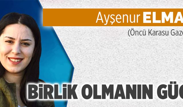 Birlik olmanın gücü 