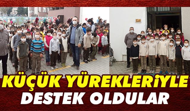 Küçük yürekleriyle umut oldular