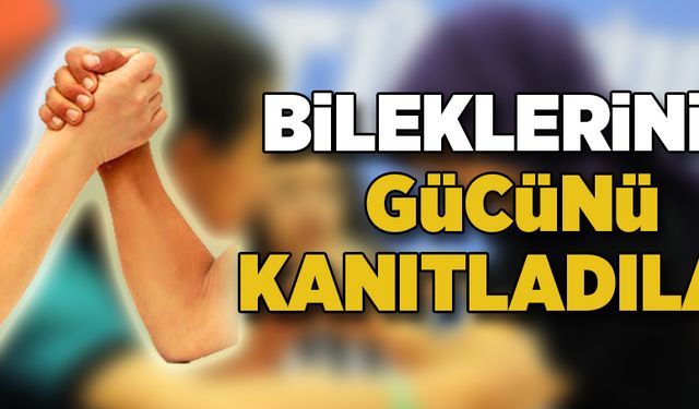 Bileklerinin gücünü kanıtladılar