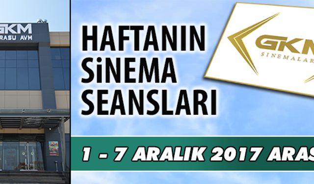 1 - 7 Aralık arası Karasu sinema seansları