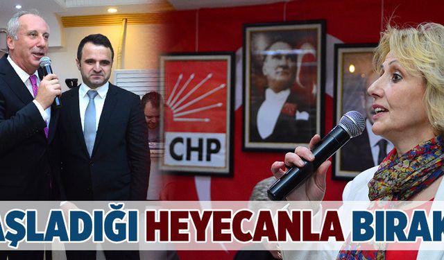 Başladığı heyecanla bıraktı