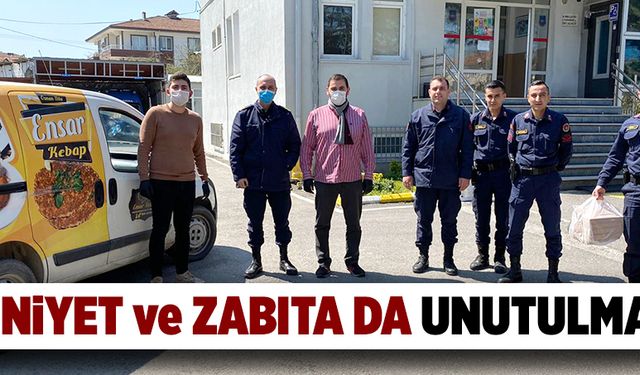 Emniyet ve zabıta da unutulmadı