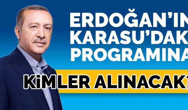 Törene kimler alınacak?