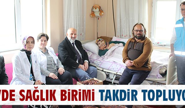 Evde Sağlık Hizmetleri takdir topluyor