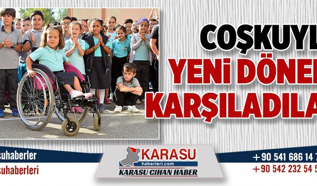 Coşkuyla yeni dönemi karşıladılar