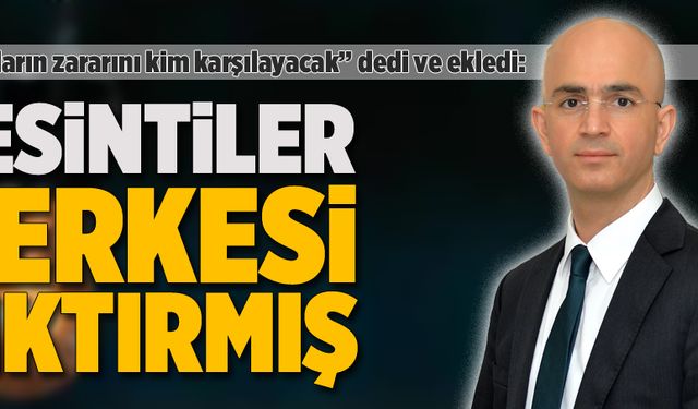 Kesintiler herkesi bıktırmış