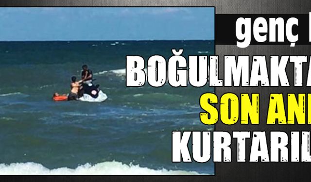 Genç kız böyle kurtarıldı