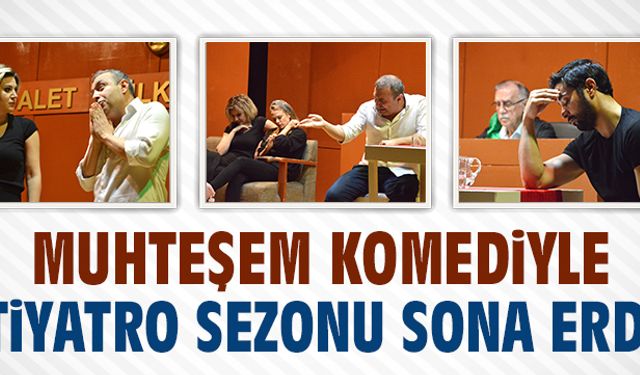 Sezon, muhteşem komediyle sona erdi