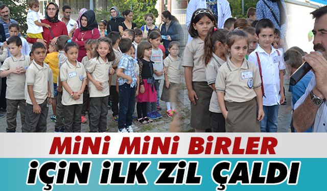 Mini mini birlere ilk zil çaldı