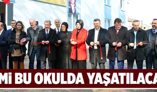 İsmi bu okulda yaşatılacak