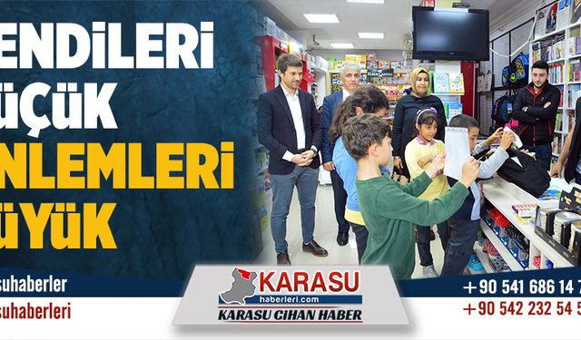 Kendileri küçük, önlemleri büyük