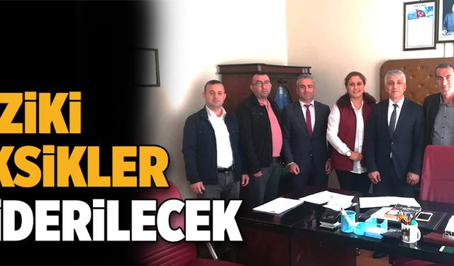 Fiziki eksiklikler giderilecek