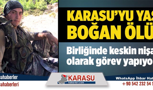 Karasu’yu yasa boğan ölüm