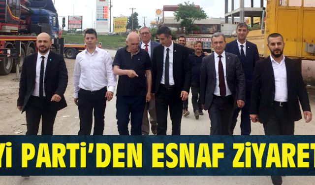 İyi Parti’den esnaf ziyareti