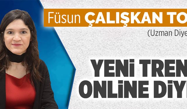 Yeni trend: Online diyet