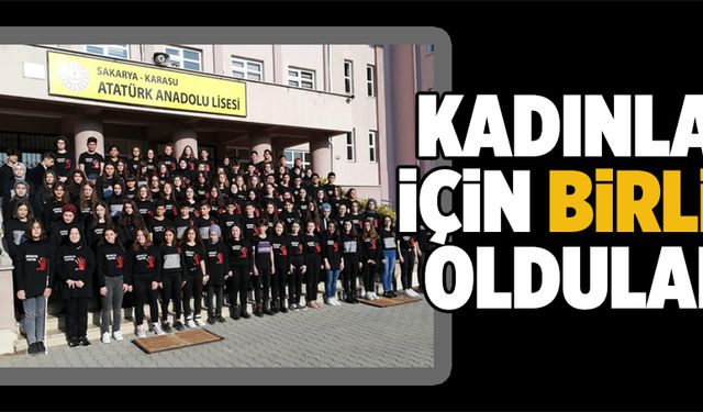 Kadınlar için birlik oldular