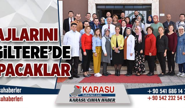 Stajlarını İngiltere’de yapacaklar