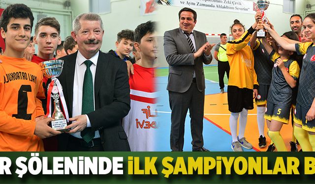 Spor şöleninde ilk şampiyonlar belli