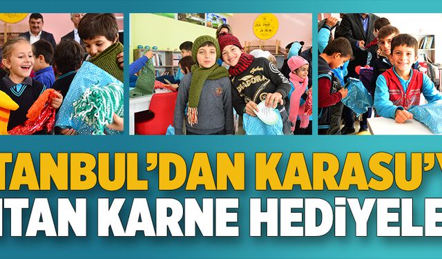 İstanbul’dan ısıtan karne hediyesi