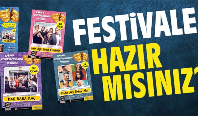 Festivale hazır mısınız?