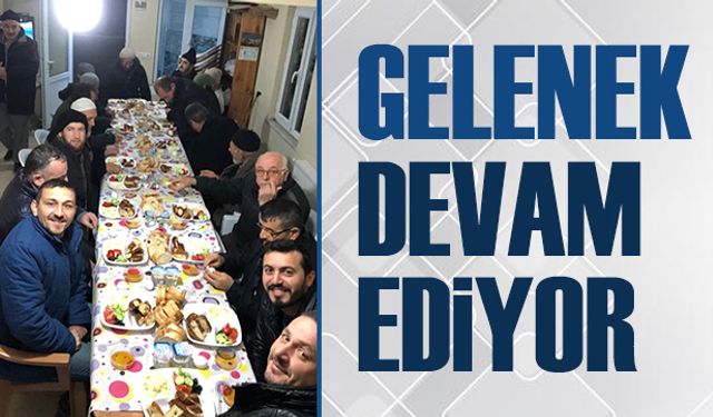 Gelenek devam ediyor