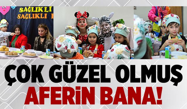 Çok güzel olmuş, aferin bana