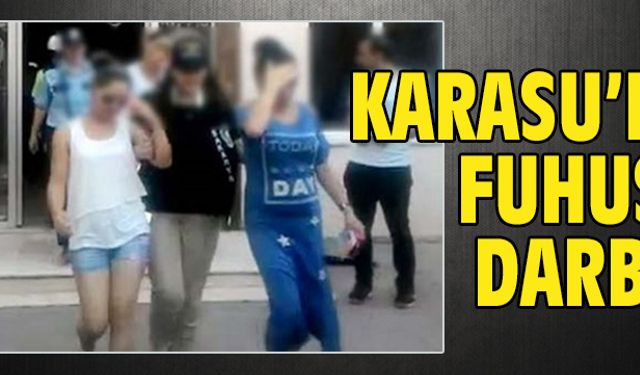 Karasu’da fuhuşa darbe