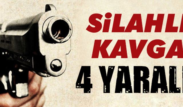 Karasu'da silahlı kavga: 4 yaralı